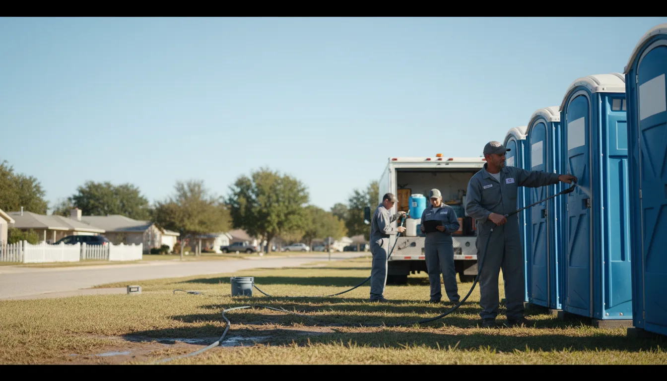 Long-Term Portable Toilet Rental in Mcgregor, TX near me
